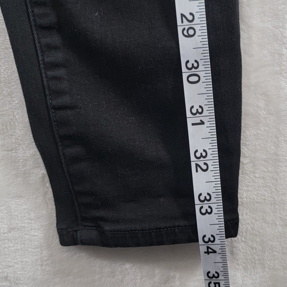 ARMANI EXCHANGE Women's Jeans Size 29 Black Super Skinny Mid-Rise Stretch Denim - Picture 15 of 16